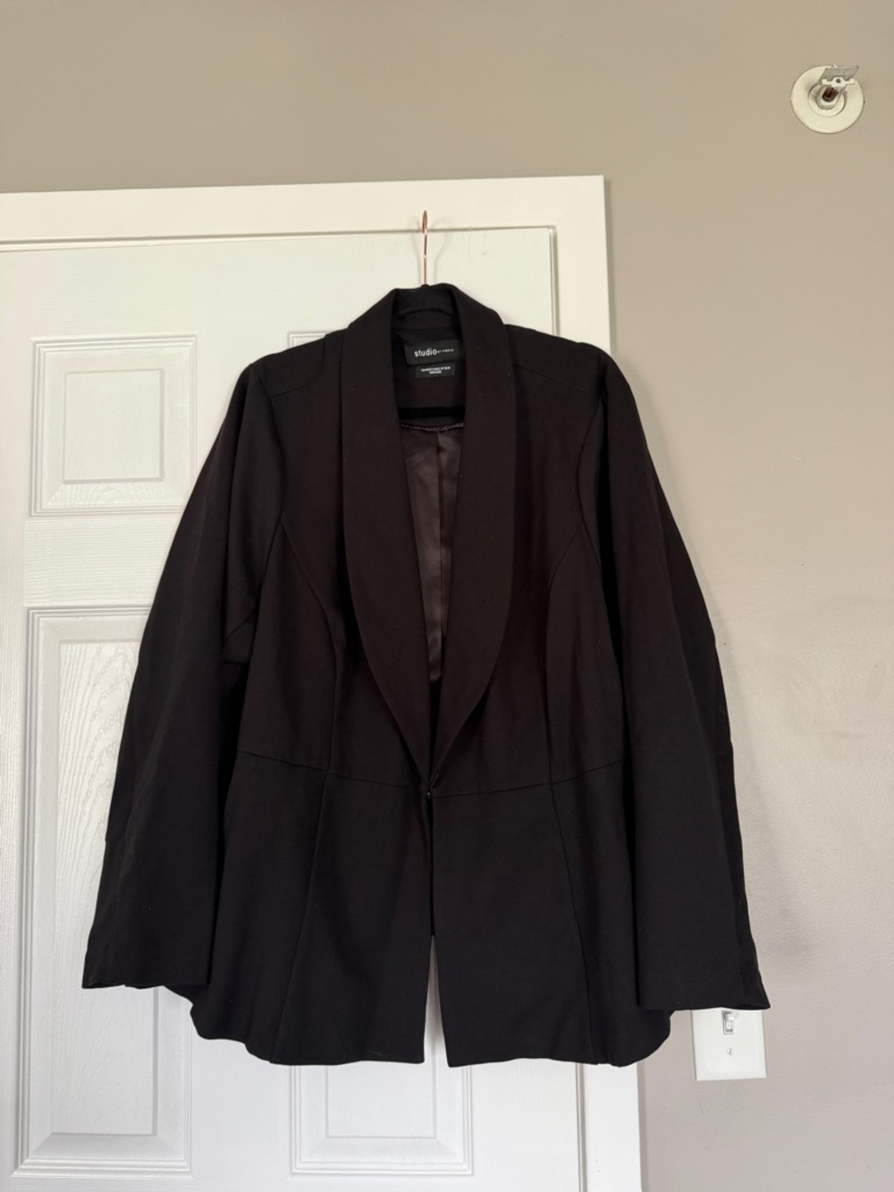 Torrid Studio Black Blazer Closet Staple Plus size 4X